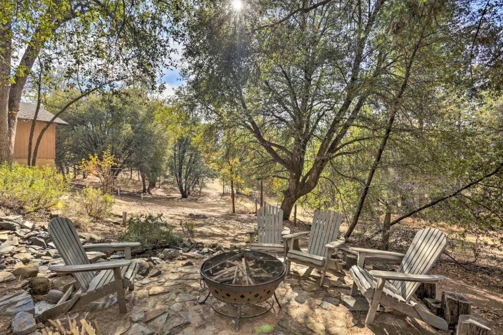 Peaceful Oak Haven Cabin Near Yosemite Mariposa Esterno foto